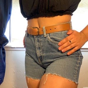 FOREVER 21 JORTS HIGH WAISTED